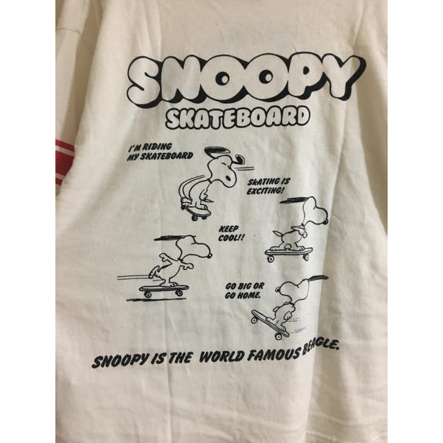 SNOOPY(スヌーピー)のRNA スヌーピーコラボTシャツ レディースのトップス(Tシャツ(半袖/袖なし))の商品写真