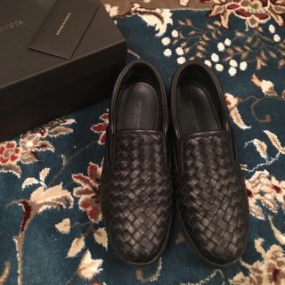 ボッテガヴェネタ(Bottega Veneta)のボッテガヴェネタ レザー スリッポン スニーカー(スリッポン/モカシン)