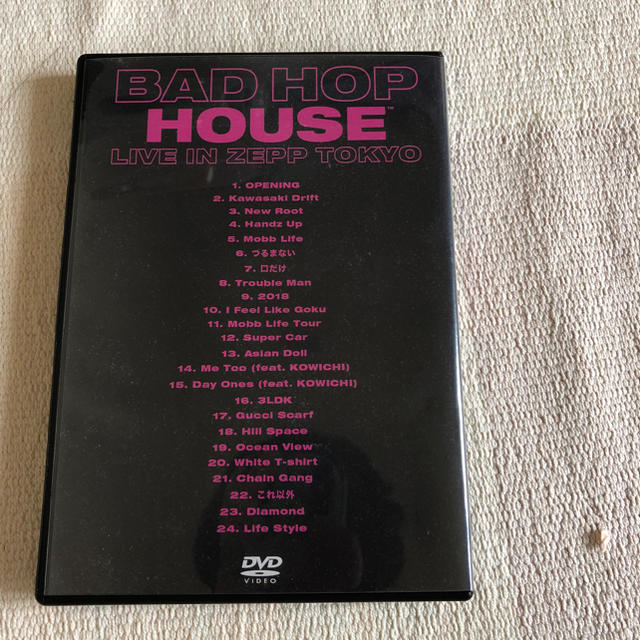BAD HOP HOUSE DVD 美品