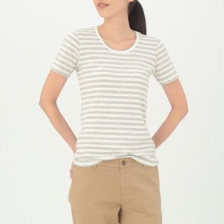 ムジルシリョウヒン(MUJI (無印良品))の未使用★無印★オーガニックTシャツ★Mサイズ(Tシャツ(半袖/袖なし))