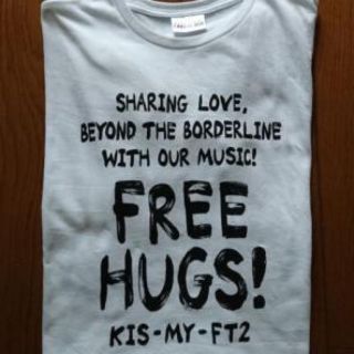 キスマイフットツー(Kis-My-Ft2)のキスマイFree Hugs！ツアーTシャツ　ha様専用(アイドルグッズ)