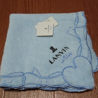 ランバンオンブルー(LANVIN en Bleu)のSALE 新品タオルハンカチ(ハンカチ)