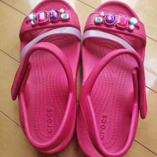 クロックス(crocs)のmipiy's様専用クロックス　姫サンダル20センチ(サンダル)