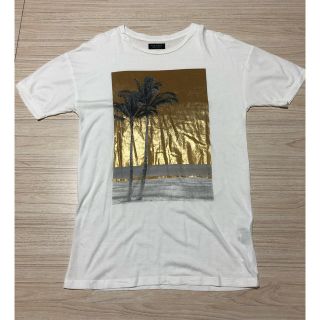 ザラ(ZARA)の美品 ZARA Tシャツ プリント S(Tシャツ/カットソー(半袖/袖なし))