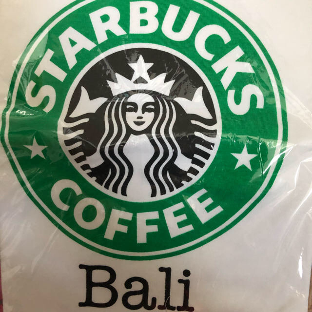 Starbucks Coffee(スターバックスコーヒー)のバリのお土産 スターバックスＴシャツ レディースのトップス(Tシャツ(半袖/袖なし))の商品写真