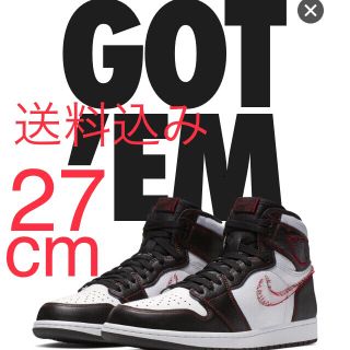 ナイキ(NIKE)のAIR JORDAN 1 HIGH OG DEFIANT TOUR YELLOW(スニーカー)