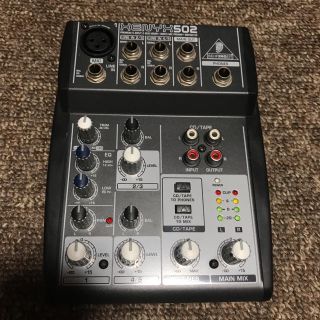 BEHRINGER XENYX 502(ミキサー)