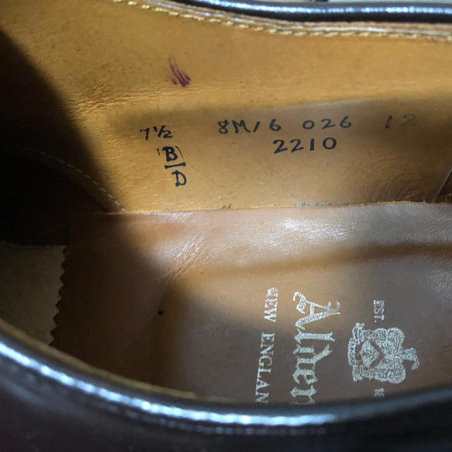 Alden オールデン 2210 NST Uチップ 7.5D 25.5cm 美品 靴/シューズ Alden オールデン 2210 NST Uチップ 7.5D 25.5cm 美品 靴/シューズ