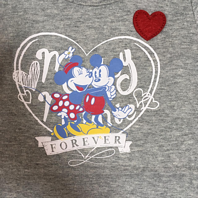 Disney(ディズニー)の新品‼️ミッキー＆ミニーTシャツ80cm‼️ キッズ/ベビー/マタニティのベビー服(~85cm)(Ｔシャツ)の商品写真