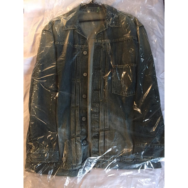 L'Appartement DEUXIEME CLASSE(アパルトモンドゥーズィエムクラス)のSTAMMBAUM OVERSIZE DENIM JACKET アパルトモン レディースのジャケット/アウター(Gジャン/デニムジャケット)の商品写真