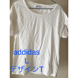 アディダス(adidas)のアディダス addidas デザイン Tシャツ レディース アディダスショップ(Tシャツ(半袖/袖なし))