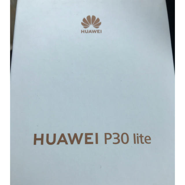 国内版SIMフリー HUAWEI P30 lite 白 新品未開封スマートフォン/携帯電話