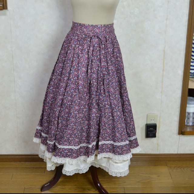 GUNNE SAX - GUNNIES アメリカ ヴィンテージ ロングスカートの通販 by