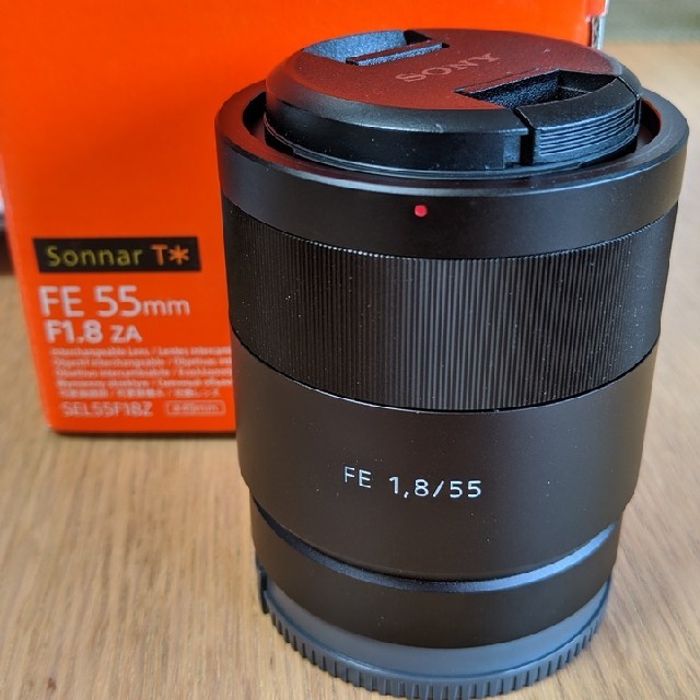 SONY(ソニー)のSONY FE 55mm f1.8 ZA フィルターオマケ付 スマホ/家電/カメラのカメラ(レンズ(単焦点))の商品写真