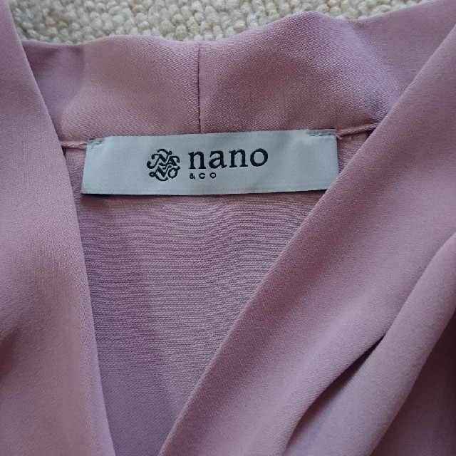 nano・universe(ナノユニバース)の新品 ナノ・ユニバース ブラウス イエナ ユナイテッドアローズ シップス ザラ レディースのトップス(シャツ/ブラウス(長袖/七分))の商品写真