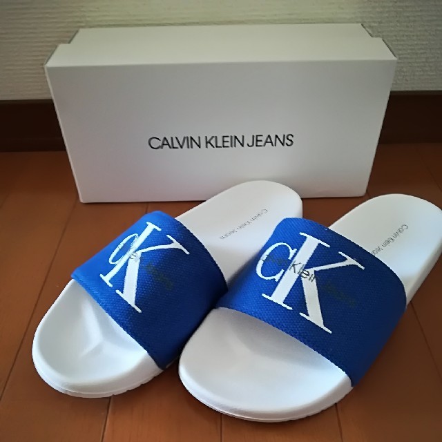 Calvin Klein(カルバンクライン)のCalvin Klein　シャワーサンダル　ブルー メンズの靴/シューズ(サンダル)の商品写真