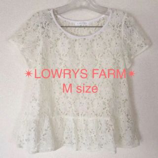 ローリーズファーム(LOWRYS FARM)の【LOWRYS FARM】レース トップス(シャツ/ブラウス(長袖/七分))