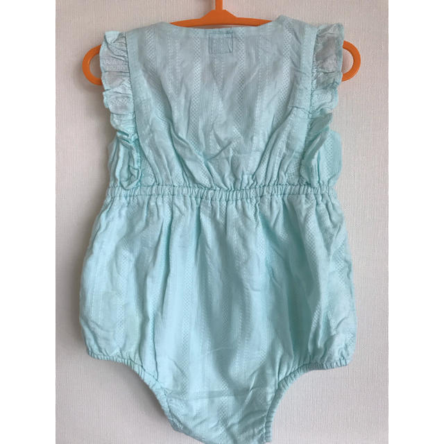babyGAP(ベビーギャップ)のBaby GAP ロンパース 水色 ブルー キッズ/ベビー/マタニティのベビー服(~85cm)(ロンパース)の商品写真