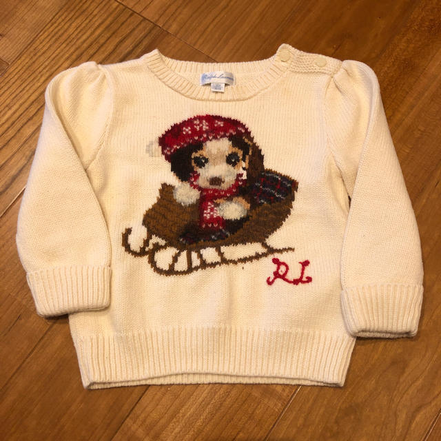 Ralph Lauren(ラルフローレン)のラルフローレン 長袖 セーター キッズ/ベビー/マタニティのベビー服(~85cm)(ニット/セーター)の商品写真