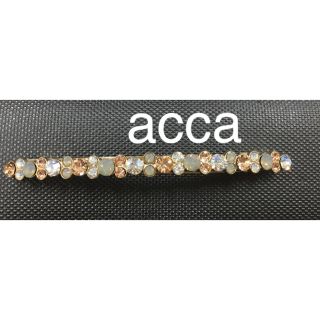 アッカ(acca)のacca 定番人気　☆ バレッタ☆ 美品です！(バレッタ/ヘアクリップ)