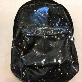 ツモリチサト(TSUMORI CHISATO)の週末限定お値引き ツモリチサト  宇宙柄 リュック デイパック(リュック/バックパック)