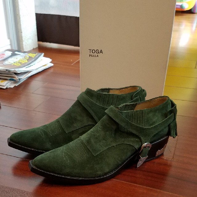 TOGA(トーガ)の専用【新品未使用品】toga pulla ウエスタンブーツ40 レディースの靴/シューズ(ブーツ)の商品写真