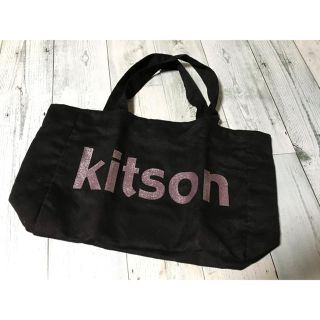 キットソン(KITSON)のkitson トートバッグ 雑誌付録 ブラック(トートバッグ)