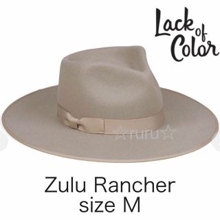 アリシアスタン(ALEXIA STAM)の☆新品☆ラックオブカラーLack of Color Zulu Rancher/M(ハット)