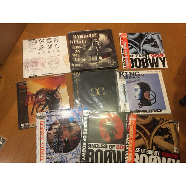 氷室京介 BOOWY レコード レーザーディスクセット エンタメ/ホビーのタレントグッズ(ミュージシャン)の商品写真