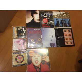 氷室京介 BOOWY レコード レーザーディスクセット(ミュージシャン)