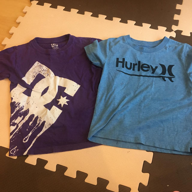 Hurley(ハーレー)の2枚セット キッズ/ベビー/マタニティのキッズ服男の子用(90cm~)(Tシャツ/カットソー)の商品写真