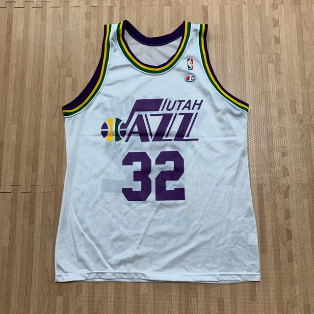 Champion(チャンピオン)の値下げ★NBAレプリカジャージ UTAH JAZZ カール・マローン スポーツ/アウトドアのスポーツ/アウトドア その他(バスケットボール)の商品写真