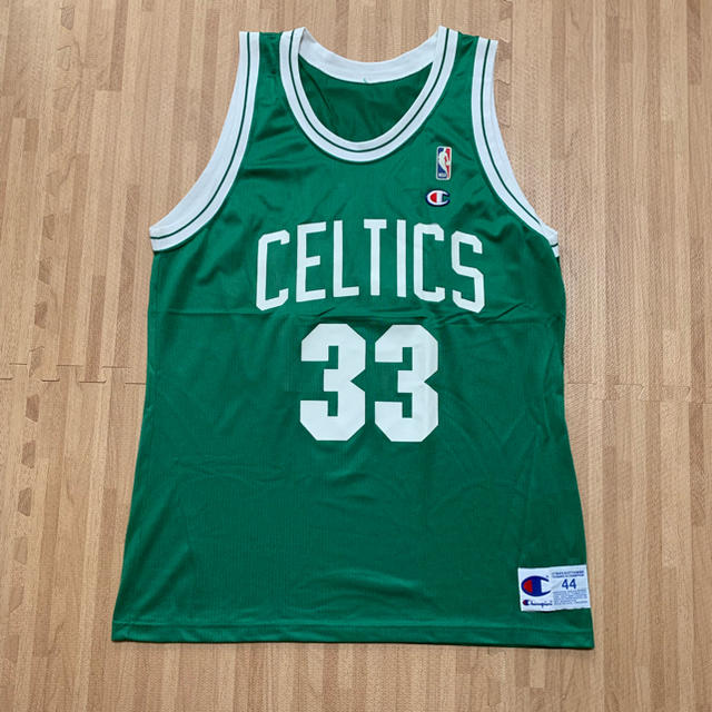 販売店舗限定 希少チャンピオン製NBAレプリカジャージ CELTICS ラリー