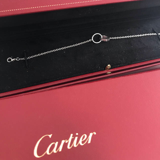 【値下げ】CARTIER  BABY LOVE ブレスレット ホワイトゴールド