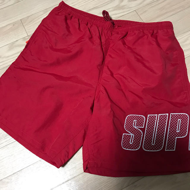 Supreme(シュプリーム)のLogo Appliqué Water Short  19ss メンズの水着/浴衣(水着)の商品写真