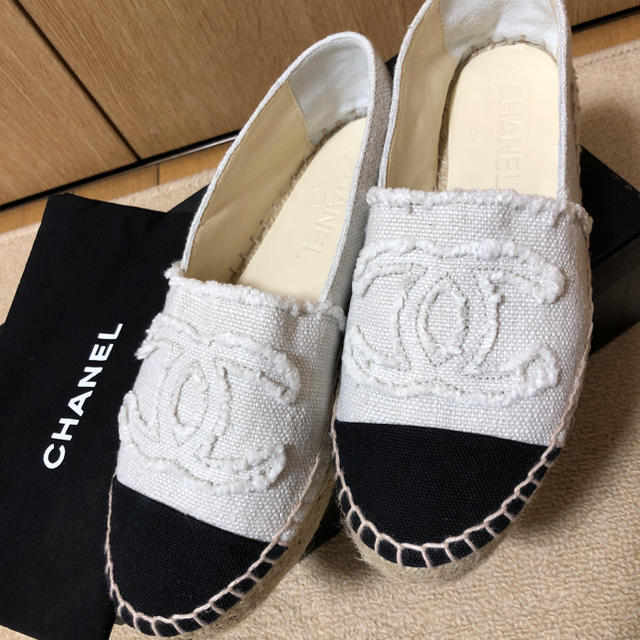 レディース CHANEL エスパドリーユの通販 by rioriopeach 's shop