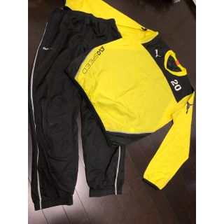 プーマ(PUMA)の慶應義塾大学 超有名サッカーサークル♪ 慶應キッカーズ 上下ピステ 上M 下L(ウェア)