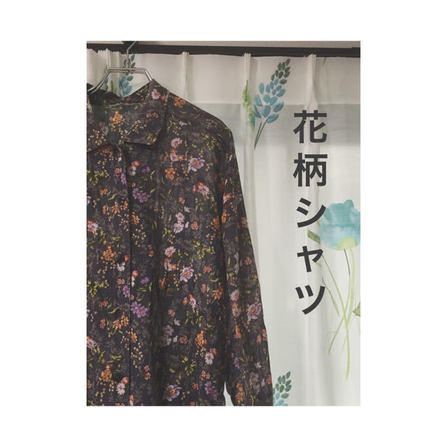 花柄Tシャツ 80s 90s