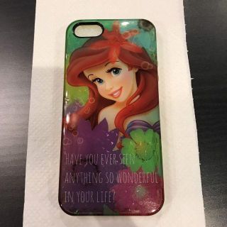 ディズニー(Disney)のiPhoneケース 　アリエル　リトルマーメイド(iPhoneケース)