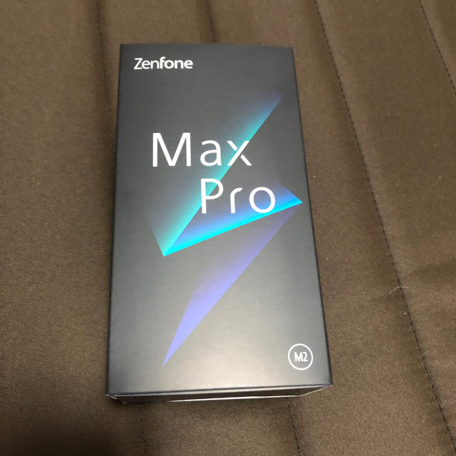 《新品未開封》ZenFone Max Pro (M2) コズミックチタニウム