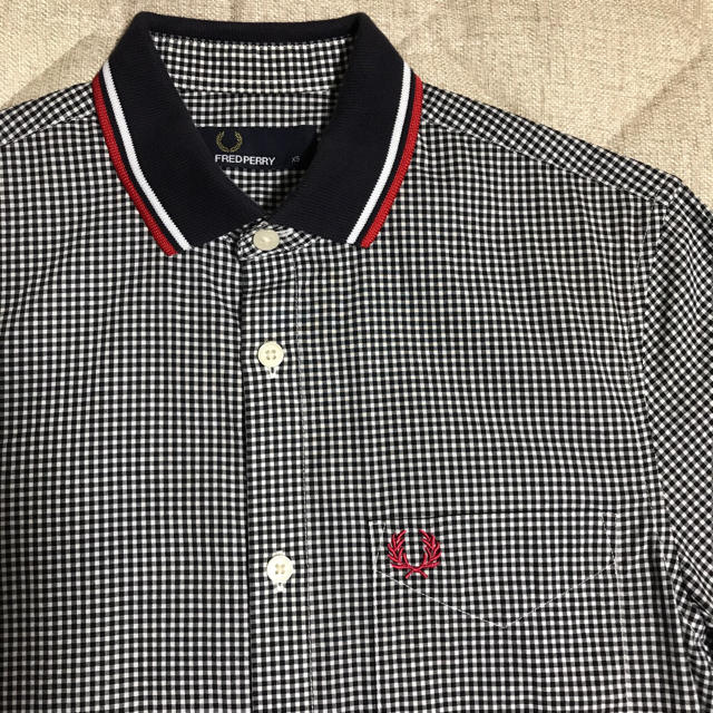 FREDPERRY  チェックシャツ  XSサイズ 1