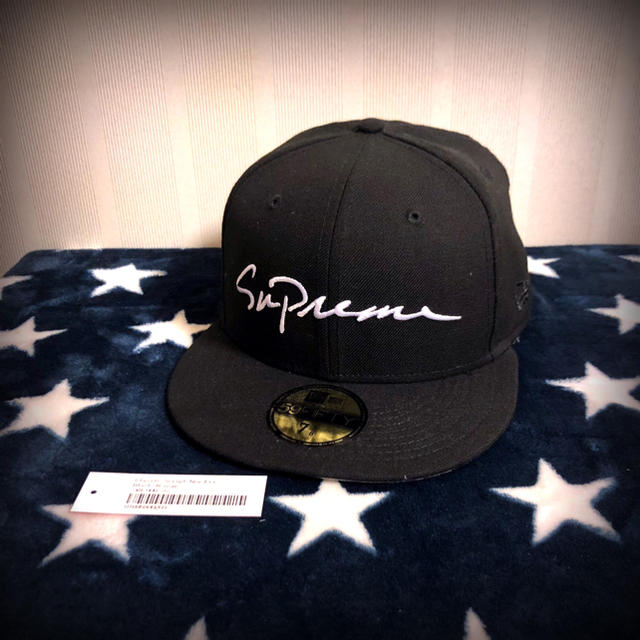 supreme 18AW Classic Script New Era Cap