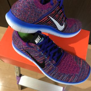 ナイキ(NIKE)のNIKE  FREE RN FLYKNIT フリー ランフライニット  27.5(スニーカー)