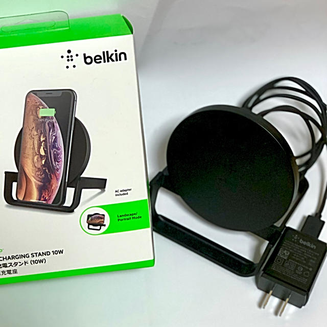 Belkin BOOST UP ワイヤレス充電スタンド 5W 7.5W 10W