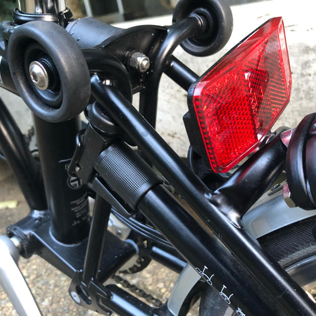 BROMPTON(ブロンプトン)の2018ブロンプトン M6L 超美品ブラック最上位モデル Brompton  スポーツ/アウトドアの自転車(自転車本体)の商品写真