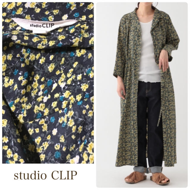 STUDIO CLIP(スタディオクリップ)のstudio CLIP 花柄ワンピース レディースのワンピース(ロングワンピース/マキシワンピース)の商品写真