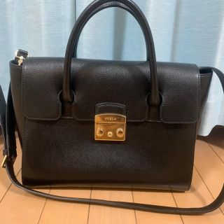 フルラ(Furla)の値下げしました！FURLA☆メトロポリス☆バッグ☆黒(ハンドバッグ)