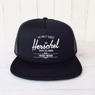 ハーシェル(HERSCHEL)のHerschel メッシュキャップ 黒 ハーシェル(キャップ)