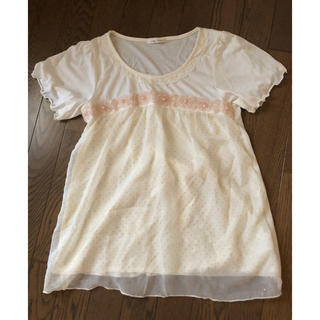 アクシーズファム(axes femme)のaxes femme りぼんTシャツ(Tシャツ(半袖/袖なし))