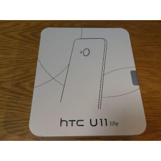 ハリウッドトレーディングカンパニー(HTC)の【新品未使用】HTC U11 life ブリリアントブラック(SIMフリー)(スマートフォン本体)